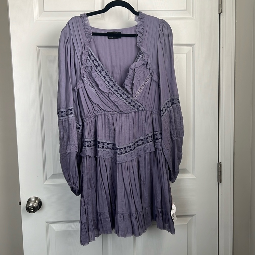 Purple Flowy ASOS Dress - Picture 2 of 4